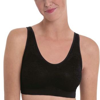 Anita Care Bh Essential Lace Post Mastectomy Bralette Sort Large Dame