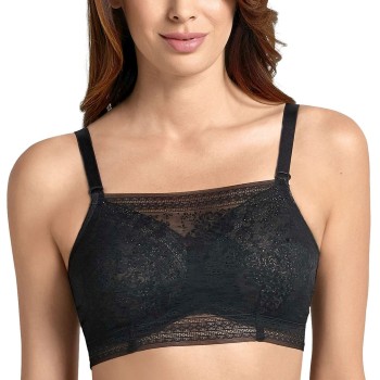 Anita Care BH Fleur Lace Bandeau Top Sort E 80 Dame