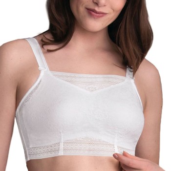 Anita Care Bh Fleur Lace Bandeau Top Hvid C 75 Dame