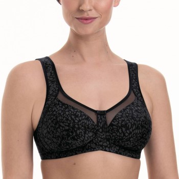 Anita BH Clara Art Comfort Bra Sort polyamid H 105 Dame