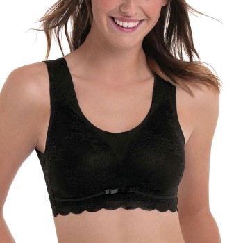 Anita BH Essentials Lace Bralette Sort X-Small Dame