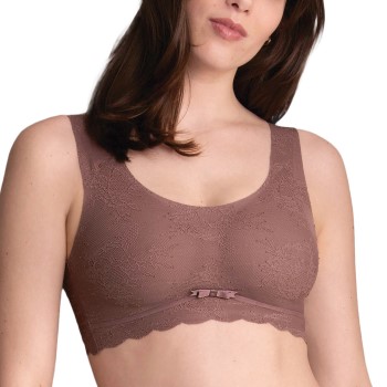 Anita Bh Essentials Lace Bralette Brun Large Dame