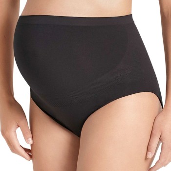 Anita Seamless Maternity Briefs Sort polyamid Small Dame