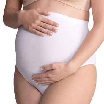 Anita Trusser Seamless Maternity Briefs Hvid polyamid Medium Dame