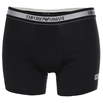 Emporio Armani Armani Cotton Stretch Boxer Brief Sort bomuld Large Herre