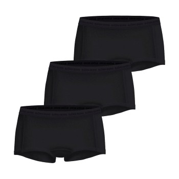 Björn Borg Trusser 3P Everyday Cotton Boxer Shorts Sort bomuld X-Small Dame