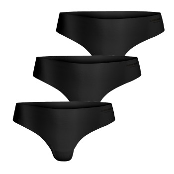 Björn Borg Trusser 3P Invisible Thong Flerfarvet X-Small Dame
