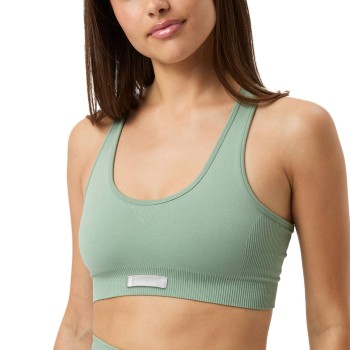 Björn Borg BH Studio Seamless Low Sports Bra Lysegrøn polyamid XS/S Dame
