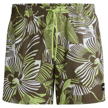 BOSS Badebukser Piranha Swim Shorts Grøn Mønster polyester Medium Herre