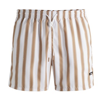 BOSS Badebukser Piranha Swim Shorts Stribet polyester Medium Herre