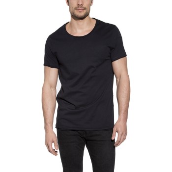 Bread & Boxers Bread and Boxers Crew Neck Relaxed Sort økologisk bomuld Medium Herre