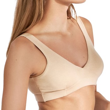 Bread & Boxers Bread and Boxers Padded Soft Bra BH Beige modal Large Dame