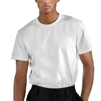 Bread & Boxers Bread and Boxers Pima Cotton Crew Neck Helhvid økologisk bomuld X-Small Herre