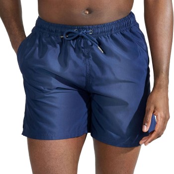 Bread & Boxers Bread and Boxers Swim-Trunk Badebukser Marineblå polyester Large Herre