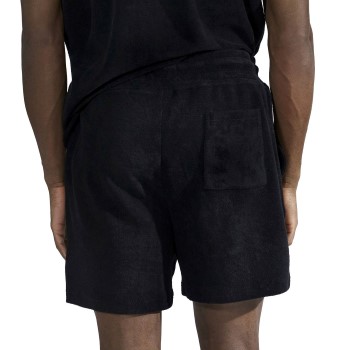 Bread & Boxers Bread and Boxers Terry Shorts Sort økologisk bomuld Medium Herre
