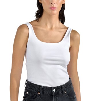 Bread & Boxers Bread and Boxers Women Tank Top With Scoop Back Helhvid økologisk bomuld Large Dame