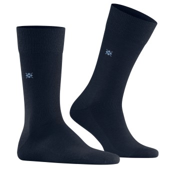 Se Burlington Strømper Leeds Wool Sock Marineblå Str 46/50 Herre ved Timarco