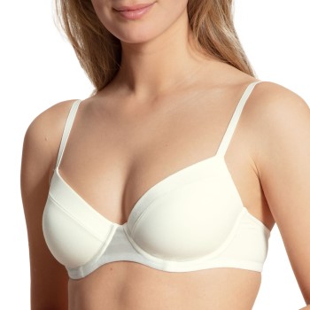 Calida BH Cate Underwire Padded Bra Creme bomuld C 75 Dame