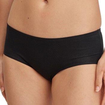 Calida Trusser Essential Cotton Hipster Panty Sort bomuld Large Dame