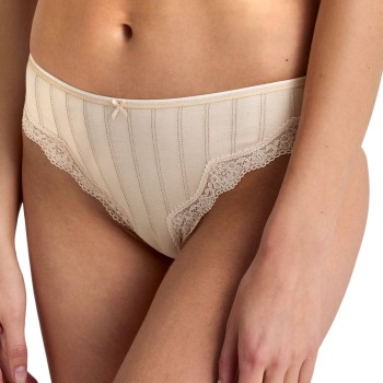 Calida Trusser Etude Toujours Regular Cut Brief Beige bomuld Large Dame