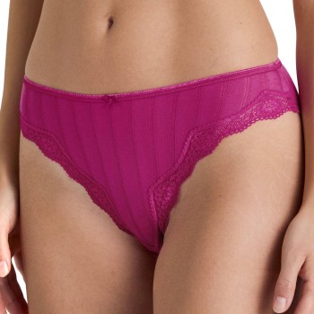 Calida Trusser Etude Toujours Regular Cut Brief Rosa Mønster  bomuld Medium Dame
