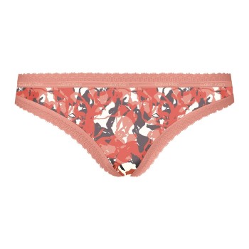 Calvin Klein Trusser Bottoms Up Refresh Thong Orange mønster polyamid X-Small Dame