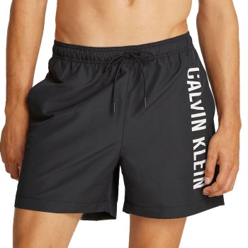 Calvin Klein Badebukser Medium Swim Shorts Intense Power Sort polyester X-Large Herre