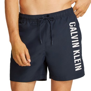Calvin Klein Badebukser Medium Swim Shorts Intense Power Mørkblå polyester X-Large Herre