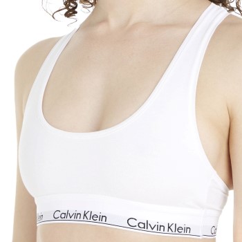 Calvin Klein BH 2P Modern Cotton Bralette D1 Hvid Medium Dame