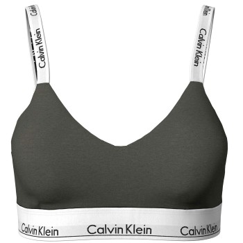 Calvin Klein BH Modern Cotton Light Lined Bralette Oliven Medium Dame