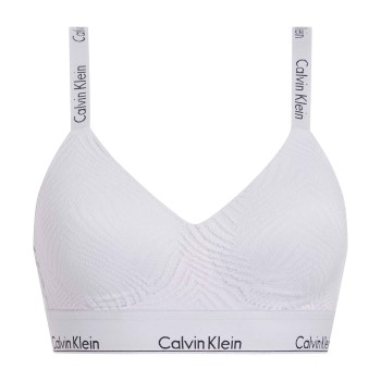 Calvin Klein BH Modern Lace Lightly Lined Bralette Lyseviolet polyamid Large Dame