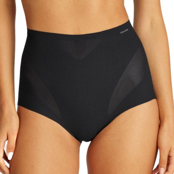 Calvin Klein Trusser Sculpted Mesh Brief Sort X-Large Dame