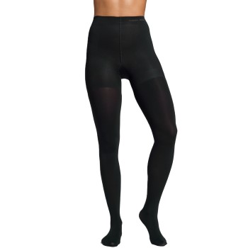 Se Calvin Klein Legwear Calvin Klein Strømpebukser Shaper Full Coverage Tights 80 Sort polyamid Medium Dame ved Timarco