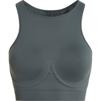 Calvin Klein BH Sport Soft Medium Support Sports Bra Grøn polyamid Medium Dame