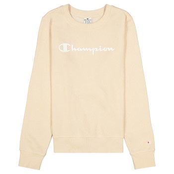 Champion American Classics Crewneck Sweatshirt W Beige Medium Dame