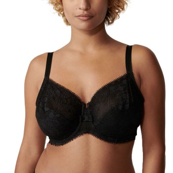 Chantelle BH Day To Night Covering Underwired Bra Sort nylon E 70 Dame
