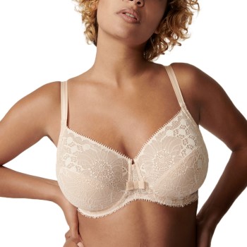 Chantelle BH Day To Night Covering Underwired Bra Beige nylon E 80 Dame