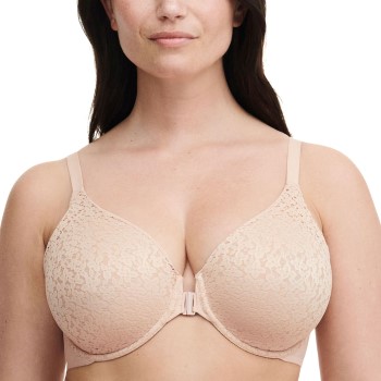 Chantelle BH EasyFeel Norah Front Closure Bra Beige nylon C 75 Dame
