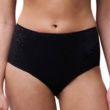 Chantelle Trusser EasyFeel Norah High Waist Brief Sort nylon 40 Dame