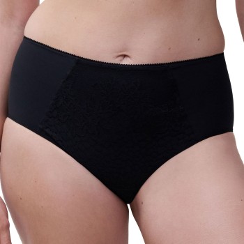 Chantelle Trusser Maris High Waisted Support Full Brief Sort 40 Dame