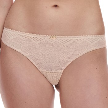 Chantelle Trusser Origins Lace Thong Beige nylon 42 Dame