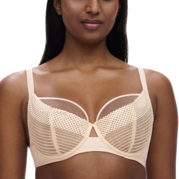 Chantelle Bh Pulp Covering Underwired Bra Beige F 80 Dame