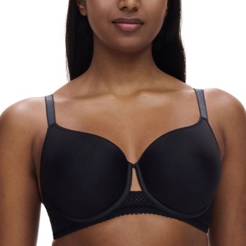 Chantelle BH Pulp Memory Foam T-shirt Covering Bra Sort D 75 Dame