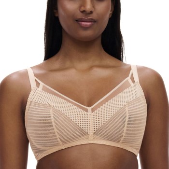 Chantelle Bh Pulp Wirefree Support Bra Beige C 100 Dame