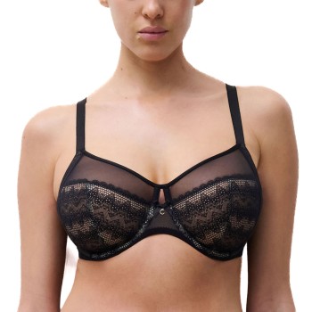 Chantelle BH Revele Moi 4-part Bra Sort F 80 Dame