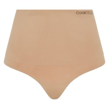 Chantelle Trusser Smooth Comfort High Waisted Brief Lysbrun  Large Dame