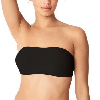 Chantelle BH Soft Stretch Padded Bandeau Sort M/L Dame