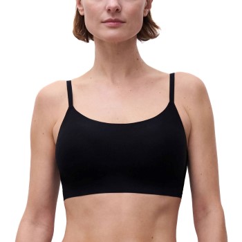 Chantelle Bh Soft Stretch Padded Bralette Sort nylon XS/S Dame