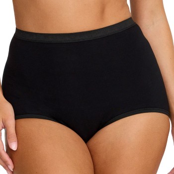 Damella Trusser Classic Cotton Maxi Brief Sort bomuld Large Dame