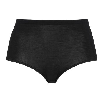Damella Trusser High Waist Maxi Brief Sort merinould 36 Dame